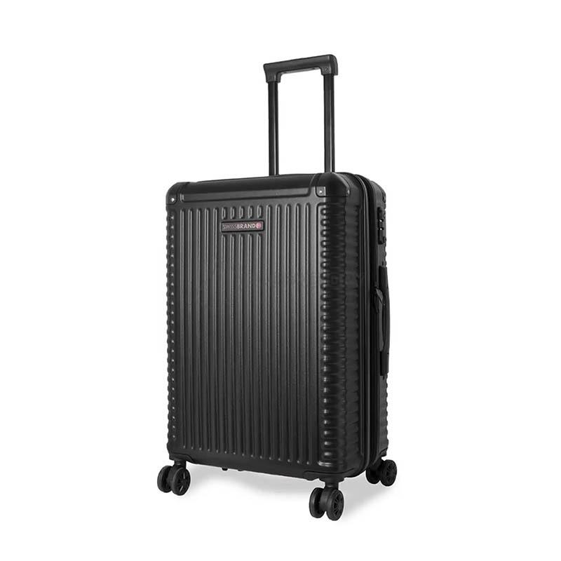 Валіза на 4-х колесах Swissbrand Paris S 39-45л Black (DAS301888)