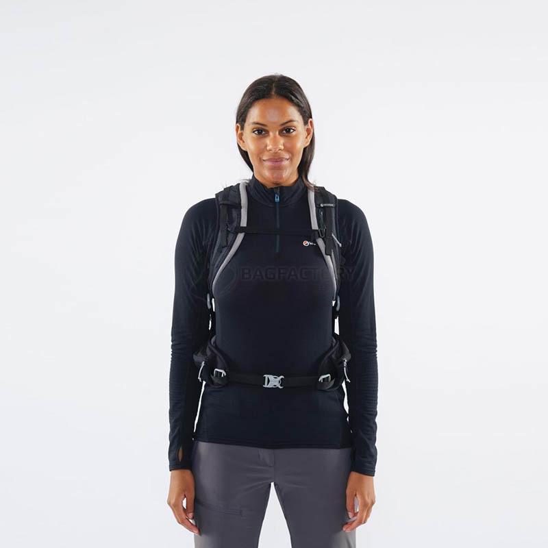 Туристичний рюкзак Montane Female Azote 24 Black (PAZ24BLAO11)