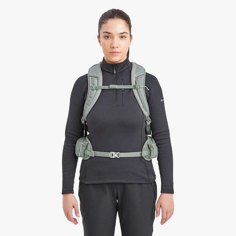 Туристичний рюкзак Montane Female Azote 24 Eucalyptus (PAZ24EUCO15)
