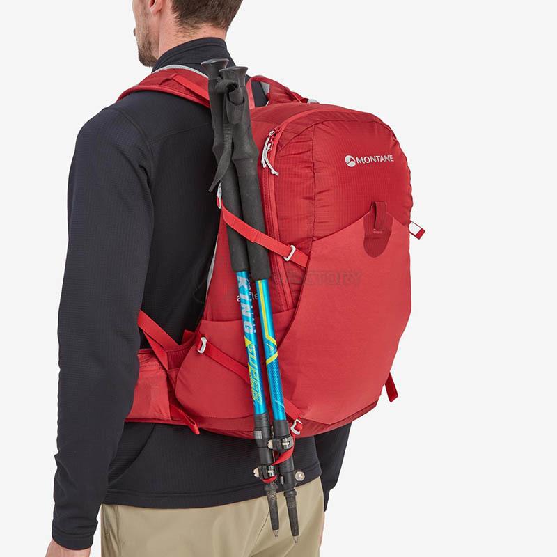 Туристичний рюкзак Montane Azote 25 Acer Red (PAZ25ACRO15)