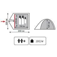 Намет двомісний Totem Tepee 2 (v2) (UTTT-020)
