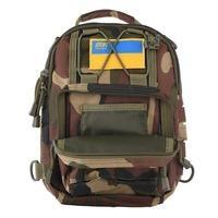 Тактична сумка-слінг 2Е Tactical Laser Cut 2.5л WOOD Camo (2E-MILSLIBAG-Y09L-WC)