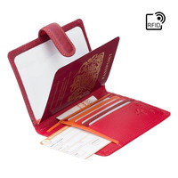 Обкладинка для паспорта Visconti RB75 Sumba Red Multi (RB75 RED M)