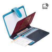 Обкладинка для паспорта Visconti RB75 Sumba Blue Multi (RB75 BLUE M)
