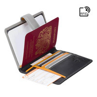 Обкладинка для паспорта Visconti RB75 Sumba Black Multi (RB75 BLK M)