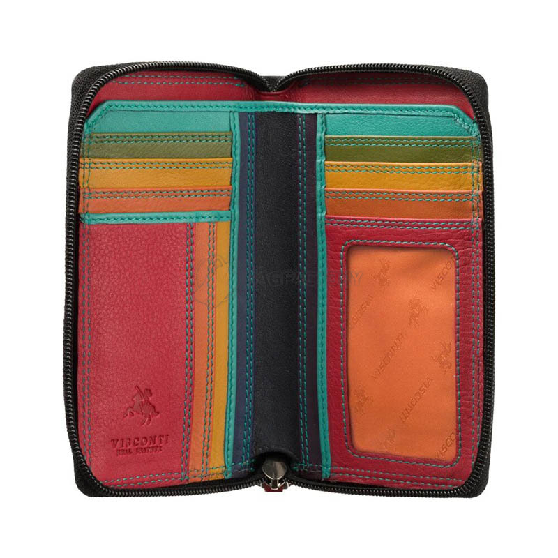 Гаманець жіночий Visconti RB98 Aruba Black/Rhumba (RB98 BLK/RHUMBA)