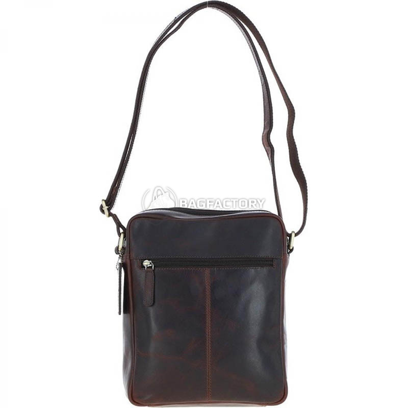 Чоловіча сумка Ashwood K42 Brown Коричневий (K42 BRN)
