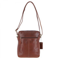 Чоловіча сумка Ashwood K42 Chestnut Каштановий (K42 CHESTNUT)