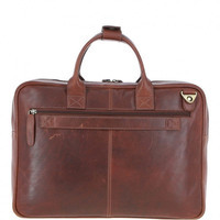 Чоловіча сумка Ashwood K46 Chestnut Каштановий (K46 CHESTNUT)