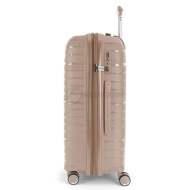 Валіза на 4-х колесах Gabol Kiba M 72л Beige (930303)