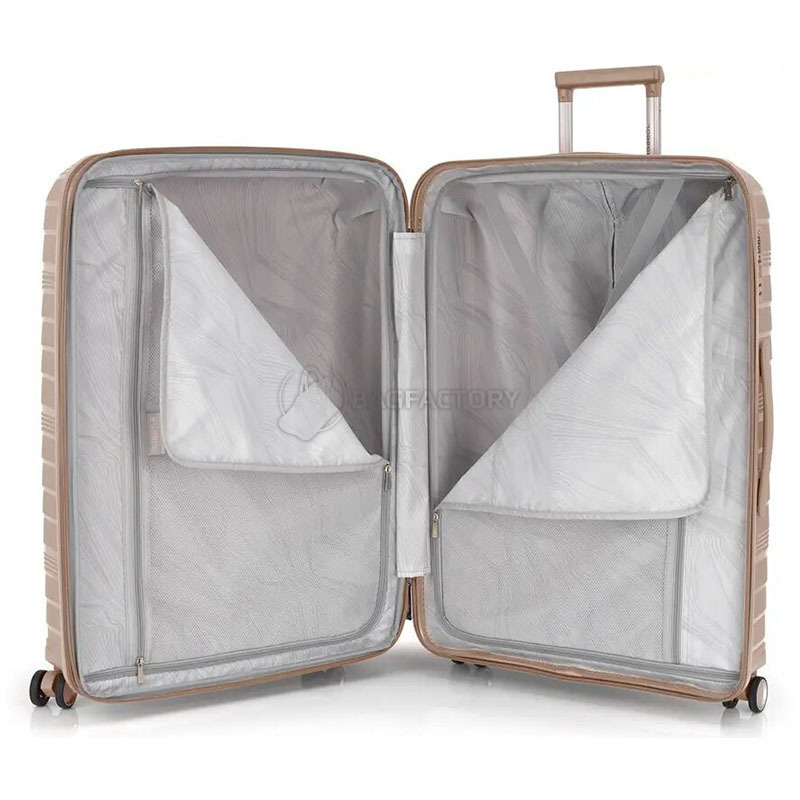 Валіза на 4-х колесах Gabol Kiba L 114л Beige (930304)