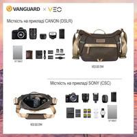 Сумка для фототехніки Vanguard VEO GO 21M Khaki-Green 4л (DAS302036)