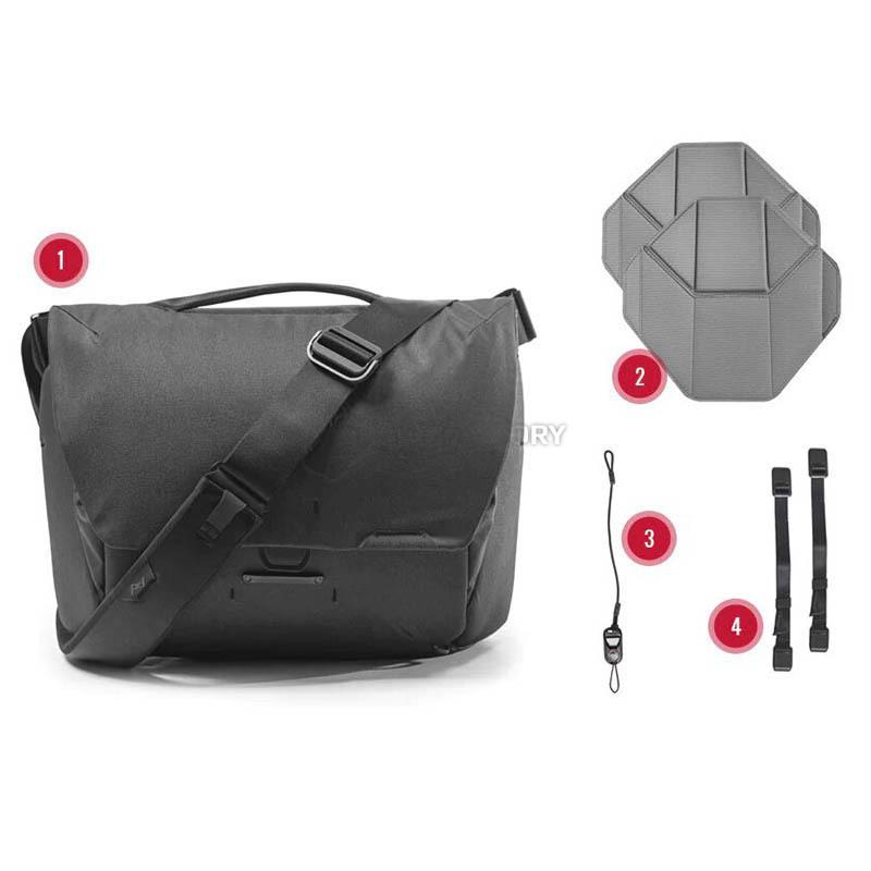 Сумка для фототехніки Peak Design Everyday Messenger 13L v2 Black (BEDM-13-BK-2)