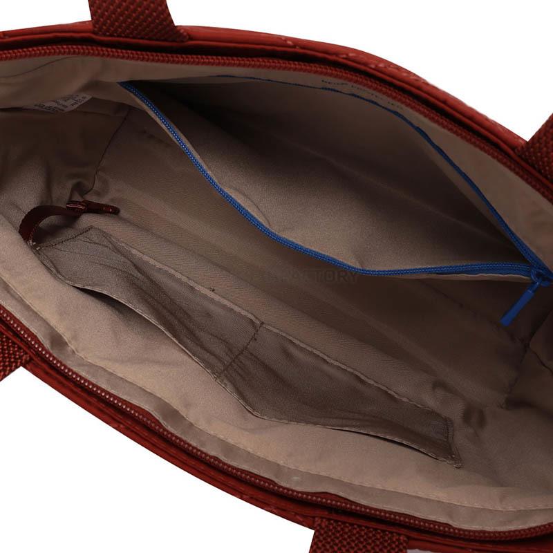 Жіноча середня сумка Hedgren Inner City Zoe 9.4л New Quilt Brandy Brown (HIC433/857-01)