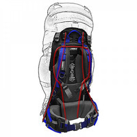 Туристичний рюкзак Terra Incognita Vertex 80 Синій (4823081500636)
