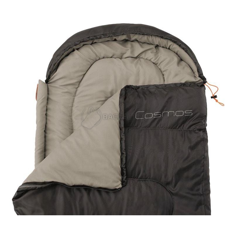 Спальний мішок Easy Camp Cosmos Black 12/8°C 190 см Left Zip (240148)