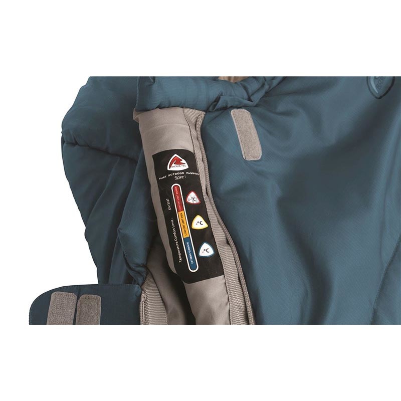 Спальний мішок Robens Spire II L Ocean Blue 195 см (250213)
