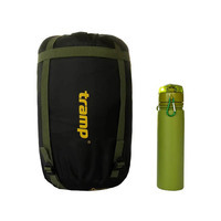 Спальний мішок Tramp Sherwood Regular лівий Dark-Olive/Grey 220/80 см (UTRS-054R-L)