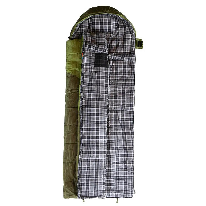 Спальний мішок Tramp Kingwood Regular лівий Dark-Olive/Grey 220/80 см (UTRS-053R-L)