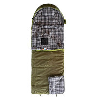 Спальний мішок Tramp Kingwood Long правий Dark-Olive/Grey 230/100 (UTRS-053L-R)