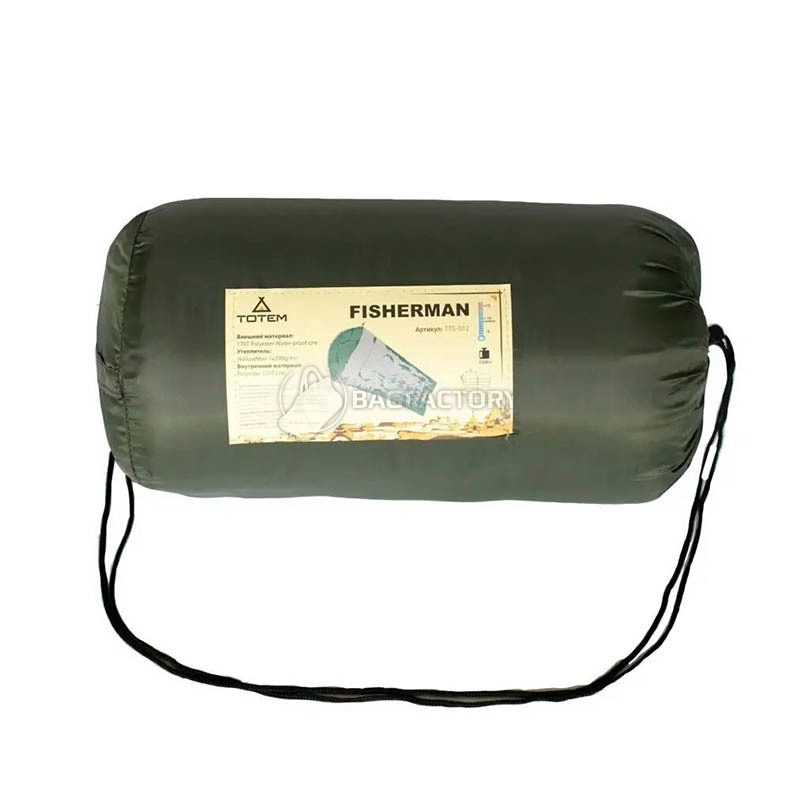 Спальний мішок Totem Fisherman XXL лівий Olive (UTTS-013-L)