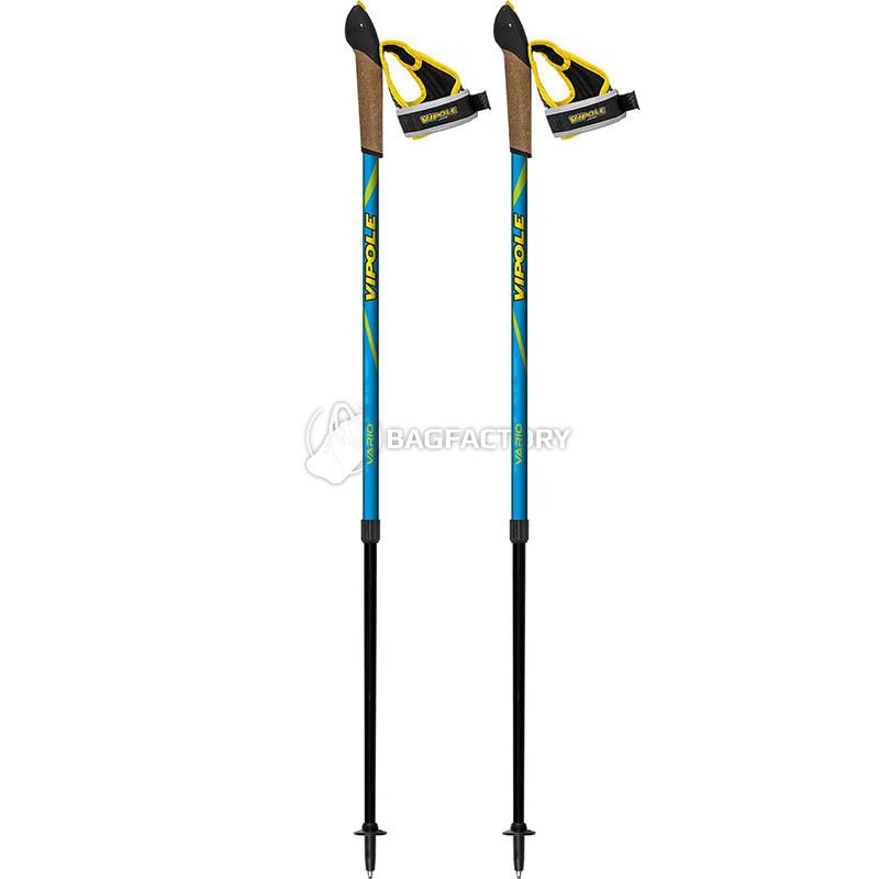 Палиці для скандинавської ходьби Vipole Vario Novice Blue/Green 90-130см (929895)