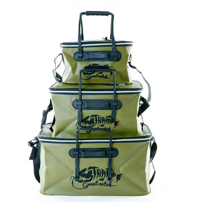 Сумка рибальська Tramp з EVA Olive 55x30x30 см L 50л (UTRP-030-olive-L)