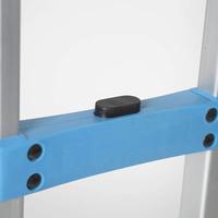 Візок господарський Bo-Camp Trolley Foldable 75 kg Silver/Blue (DAS302122)