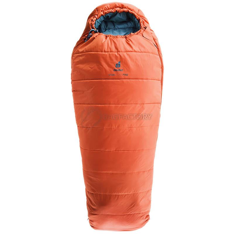 Спальний мішок дитячий Deuter Starlight Pro Paprika-Slateblue лівий 160-190см (3720221 9317 1)