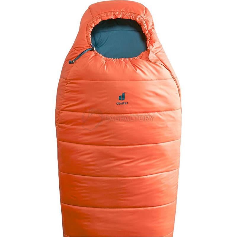 Спальний мішок дитячий Deuter Starlight Pro Paprika-Slateblue лівий 160-190см (3720221 9317 1)