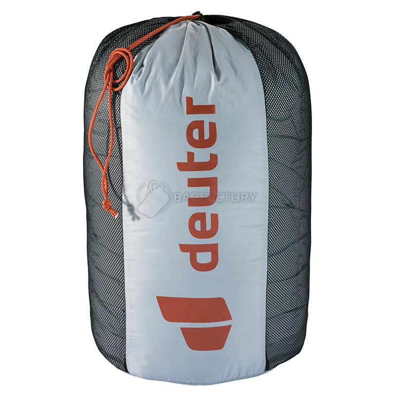 Спальний мішок пуховий Deuter Astro Pro 400 EL Tin-Paprika лівий 219см (3712123 4917 1)