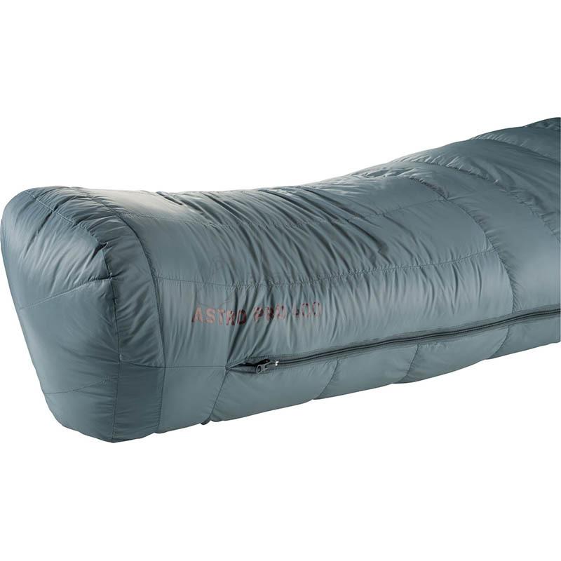 Спальний мішок пуховий Deuter Astro Pro 400 SL Teal-Redwood лівий 198см (3712223 2505 1)