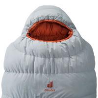 Спальний мішок пуховий Deuter Astro Pro 400 Tin-Paprika лівий 205см (3712023 4917 1)