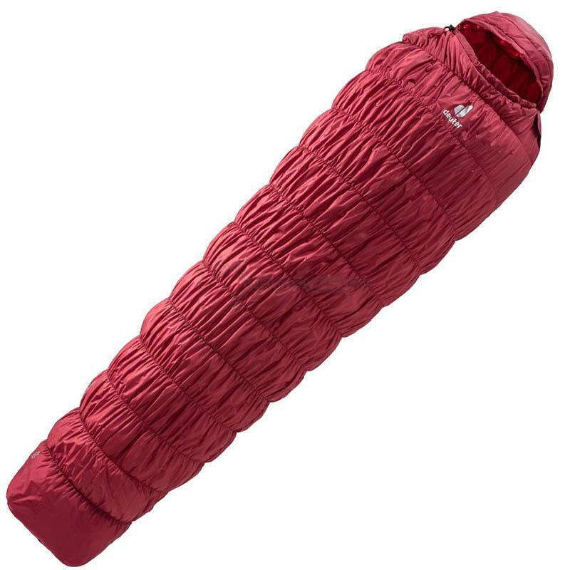 Спальний мішок Deuter Exosphere -6° Cranberry-Fire лівий 205см (3700421 5560 1)