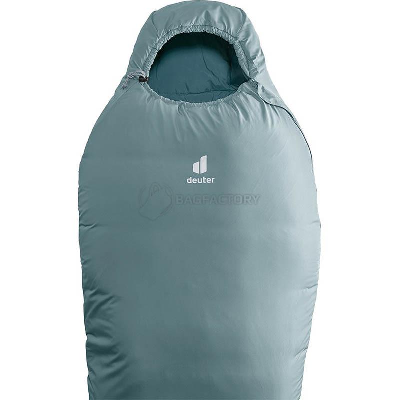 Спальний мішок Deuter Orbit +5° SL Shale-Slateblue правий 195см (3701022 4336 0)
