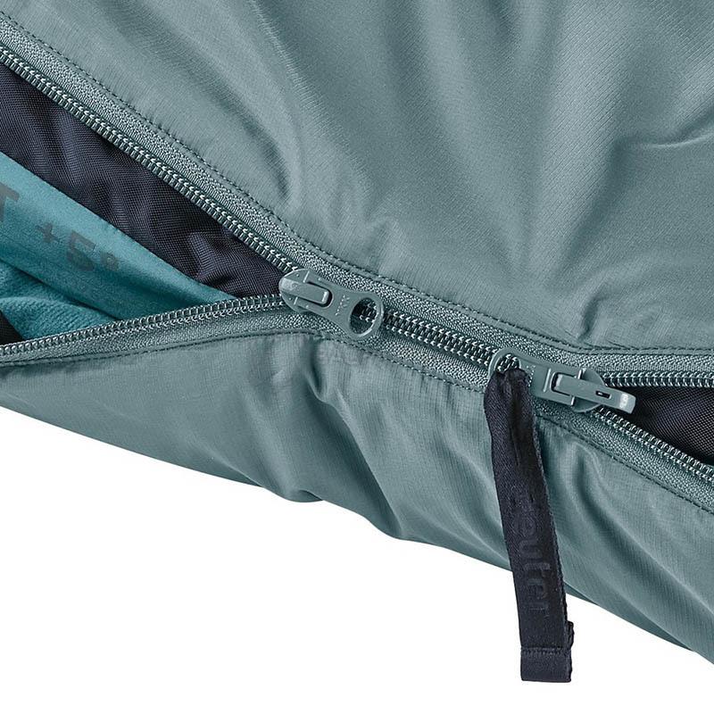 Спальний мішок Deuter Orbit +5° SL Shale-Slateblue правий 195см (3701022 4336 0)