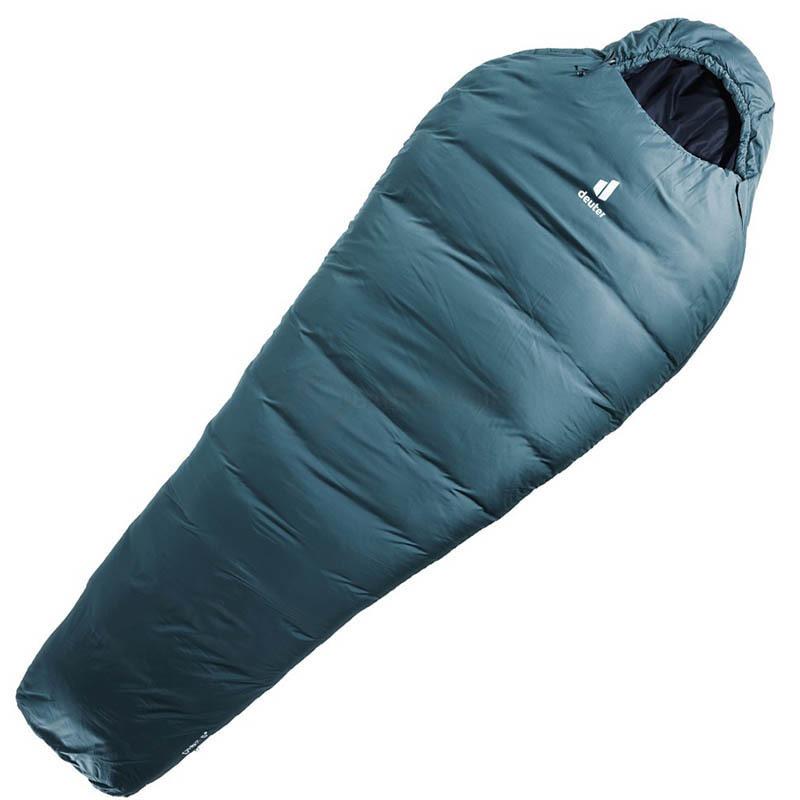 Спальний мішок Deuter Orbit 0° L Arctic-Ink правий 220см (3701522 1352 0)
