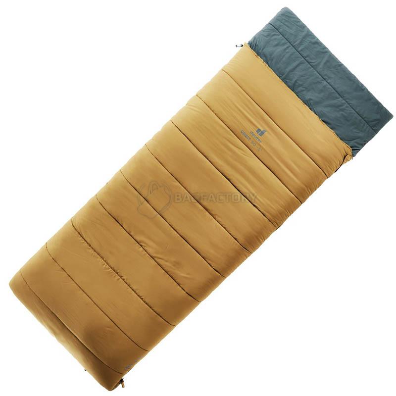 Спальний мішок Deuter Orbit SQ +6° Caramel-Teal лівий 200см (3702022 6321 1)
