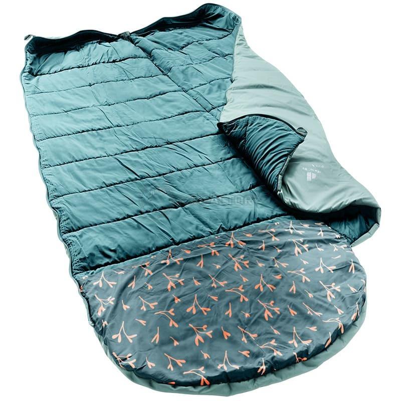 Спальний мішок дитячий Deuter Overnite Jade-DeepSea левый 190см (3721023 2346 1)