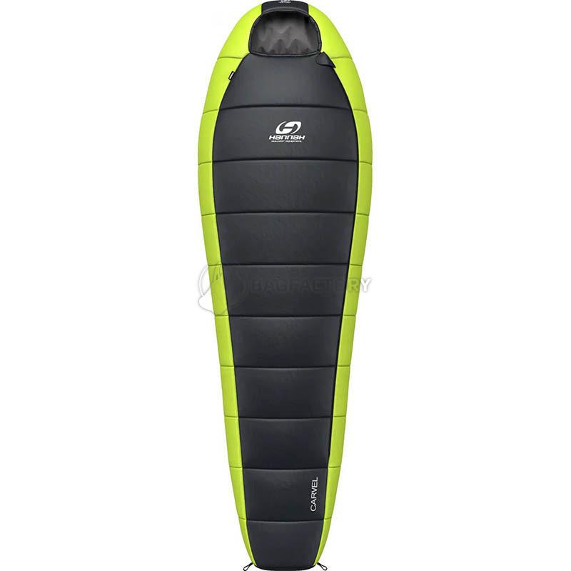 Спальний мішок Hannah Carvel Ebony/Macaw Green 195L (117HH0246SS.01.95L)