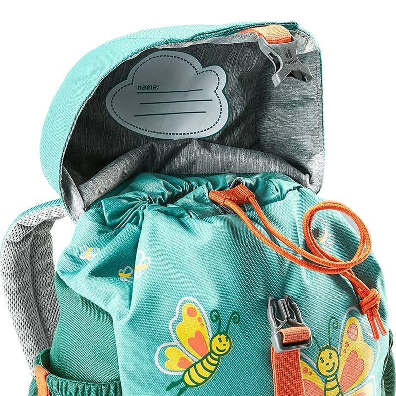 Дитячий рюкзак Deuter Schmusebär 8л Dustblue-Alpinegreen (3610121 3239)