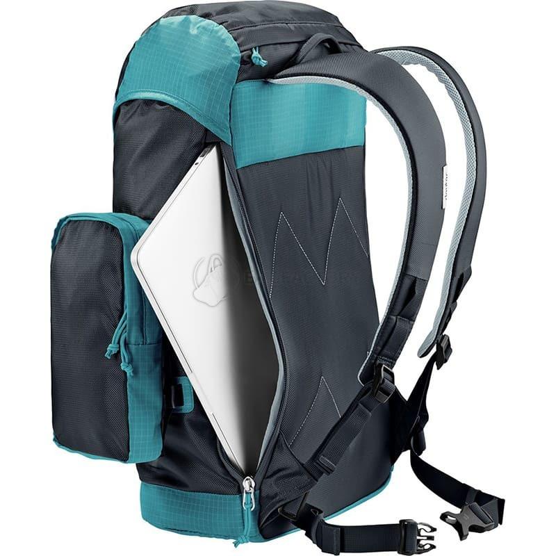 Міський рюкзак Deuter Lake Placid 27л Black-Tin (3814222 7409)