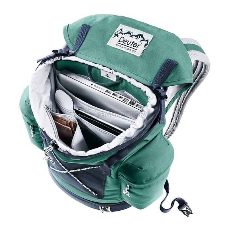 Міський рюкзак Deuter Wengen 25л SeaGreen-Ink (3814122 2338)