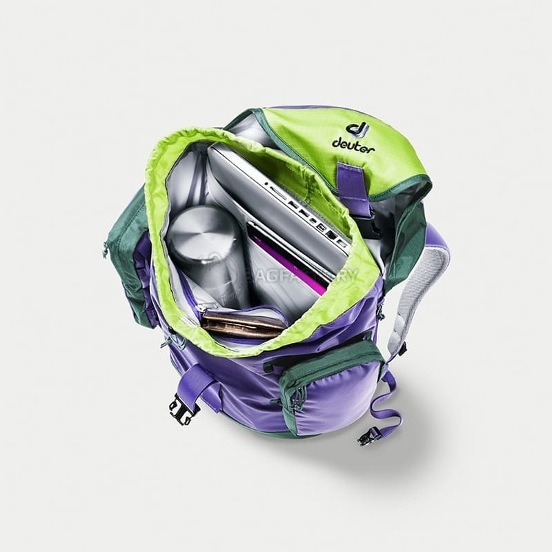 Міський рюкзак Deuter Lake Placid 27л Violet-Citrus (3814222 3809)