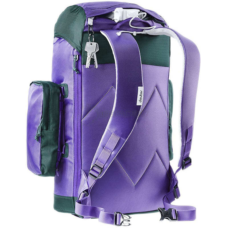 Міський рюкзак Deuter Lake Placid 27л Violet-Citrus (3814222 3809)