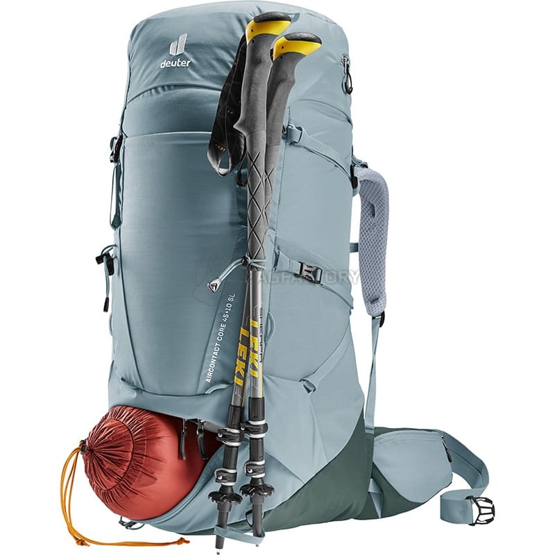Туристичний рюкзак Deuter Aircontact Core 45+10 SL Shale-Ivy (3350222 4219)