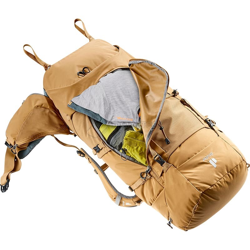 Туристичний рюкзак Deuter Aircontact Core 60+10 Almond-Teal (3350522 6318)