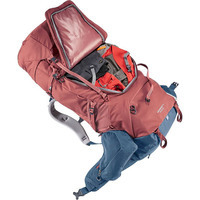 Туристичний рюкзак Deuter Aircontact X 70+15 SL Redwood-Ink (3370322 5335)