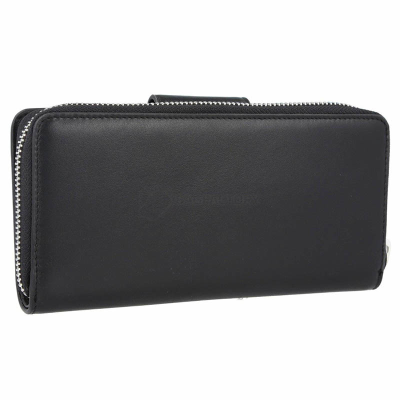 Жіночий шкіряний гаманець Roncato Firenze RFID-захист Чорний (411085/01)