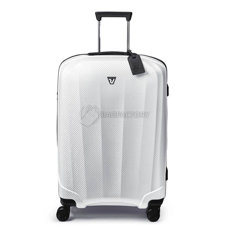 Валіза на 4-х колесах Roncato We Are Glam 90л Білий/Чорний (5952/0130)